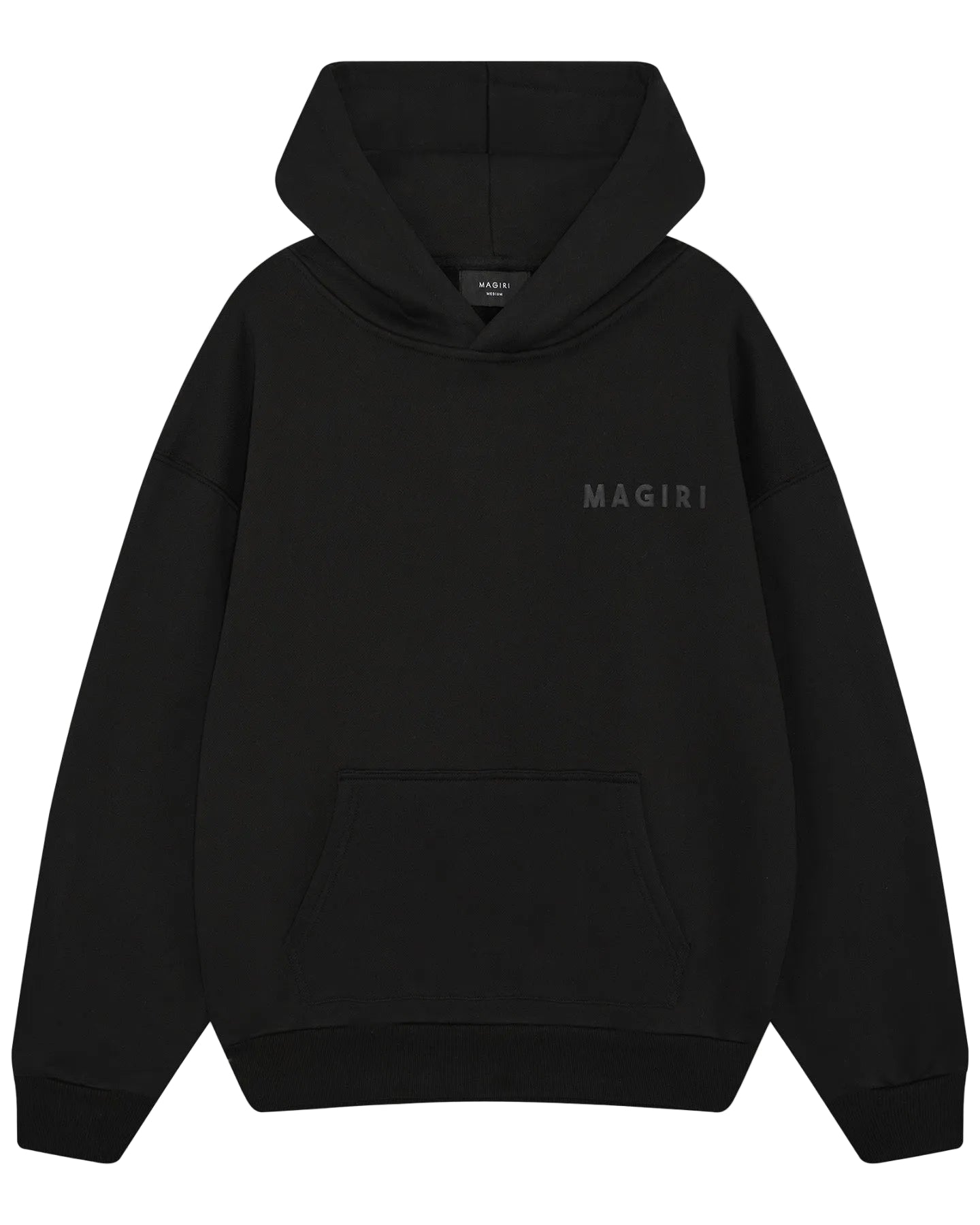 MAGIRI Core Puff Printed Black Hoodie